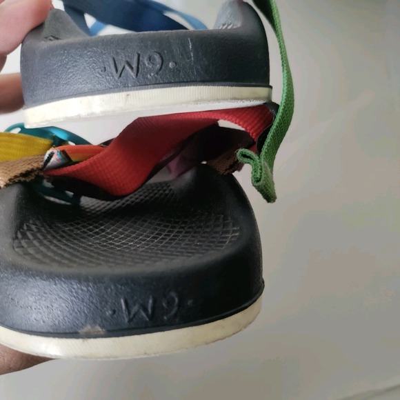 Chaco Z2 Classic Causal Footwear Women Hiking Sandals Toe Loop Strappy Size 9 - Picture 7 of 8